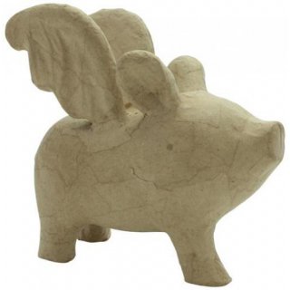 Figura Latająca świnia 15 x 13.5 x 7 cm, Decopatch