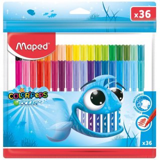 Flamastry Colorpeps Ocean 36 kolorów, Maped