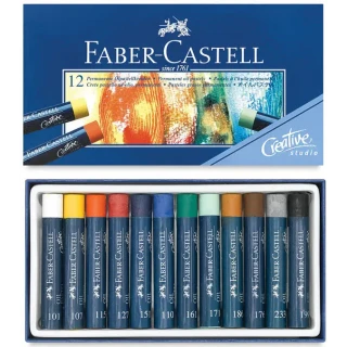 Pastele olejne Goldfaber 12 kolorów, Faber-Castell