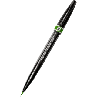 Pisak pędzelkowy Brush Sign Pen Artist zielony, Pentel
