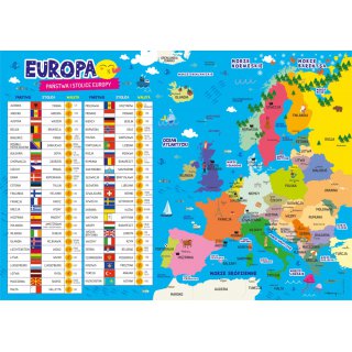 Podkładka na biurko Mapa Europy, Henry